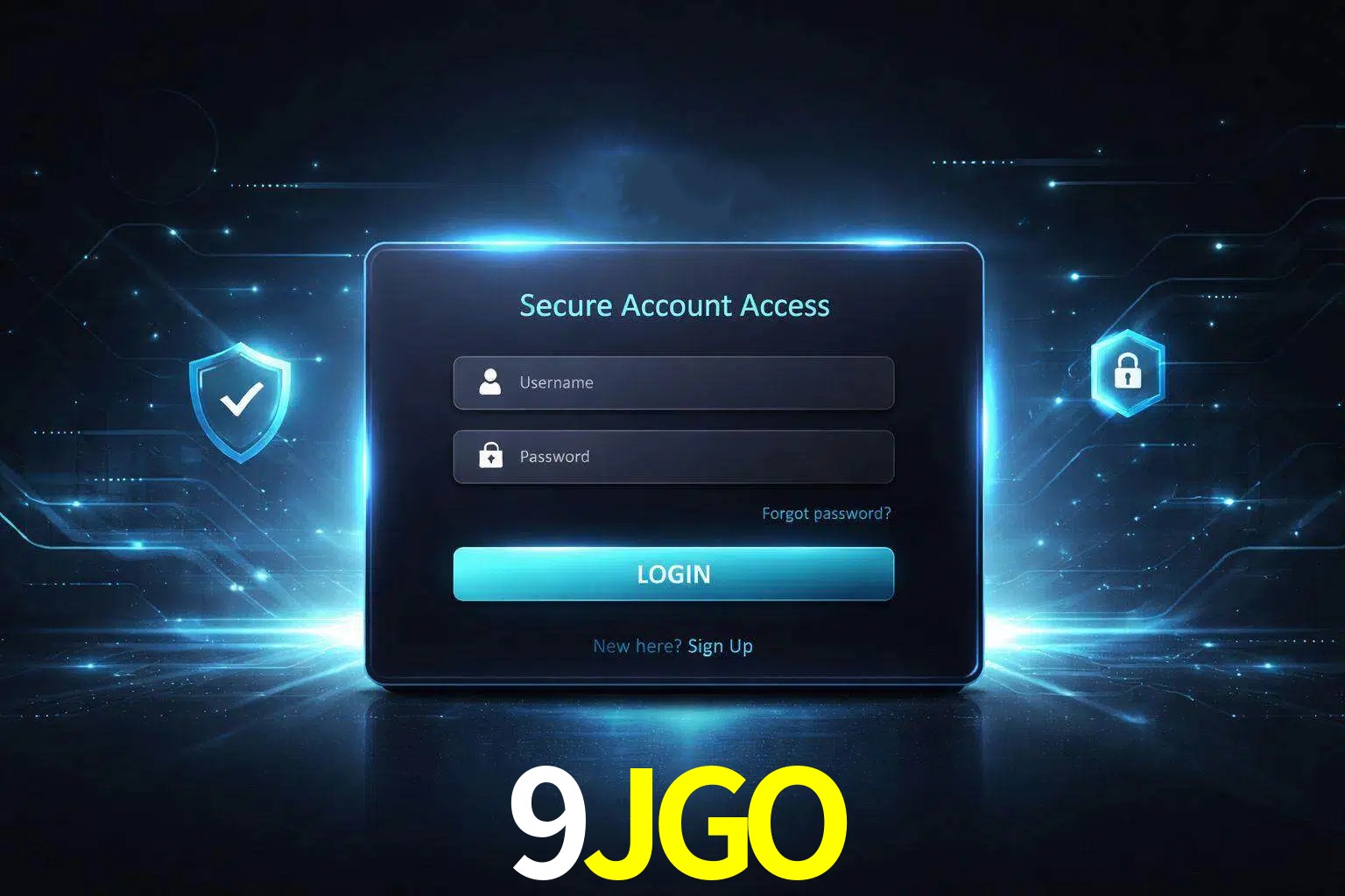 Pantalla de inicio de sesión de cuenta 9JGO para usuarios en México